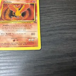Pokemon TCG Moltres Fossil Card 27/62 Non-Holo Rare - Image 2