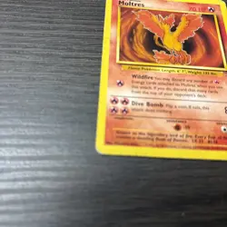 Pokemon TCG Moltres Fossil Card 27/62 Non-Holo Rare - Image 3