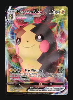 Morpeko VMAX Shining Fates #038/072 Ultra Rare Pokemon Card T3-286 - Image 1