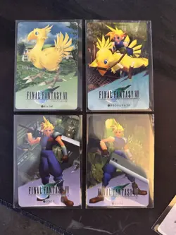 Final Fantasy VII 7 1996 BANDAI Official Trading Cards FF7 x31 - No Duplicates - Image 4