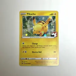 Pikachu - (Cosmos Holo) 065/202 League & Championship Cards Holo LP - Image 1
