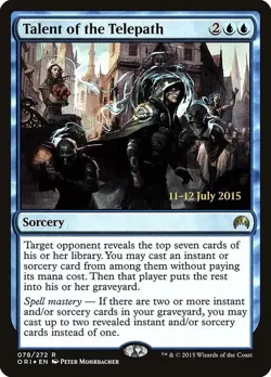 MTG Talent of the Telepath Foil Promo - Image 1