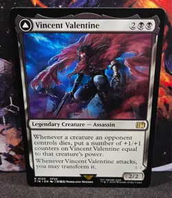 magic the gathering - Vincent Valentine - Legendary Creature - Assassin - Rare - Image 1