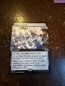 MTG Outlaws Of Thunder Junction #R73 Bounty Board - Image 1