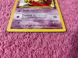 Pokemon Abra 49/82 Team Rocket FIRST EDITION - Image 2