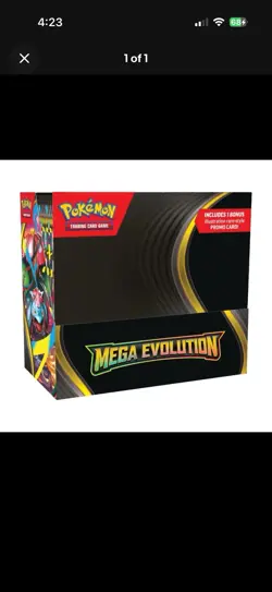 Pokemon TCG Mega Evolutions Base Set Enhanced Booster Box 🔥FACTORY SEALED!🔥 - Image 1