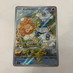 Castform Sunny Form SV08: Surging Sparks - Pokemon NM 195/191 - Image 1