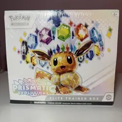 Pokemon TCG: Prismatic Evolutions ETB Elite Trainer Box Sealed - Image 1