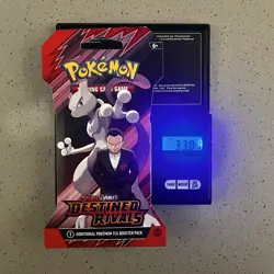 VERY Heavy 33.01g Pokemon TCG Destined Rivals Booster Pack (SEALED) - Image 1