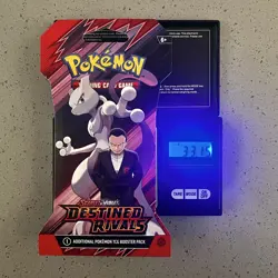 VERY Heavy 33.15g Pokemon TCG Destined Rivals Booster Pack (SEALED) - Image 1
