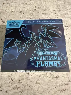 Pokemon Mega Evolution Phantasmal Flames Elite Trainer Box ETB Brand New Sealed - Image 1