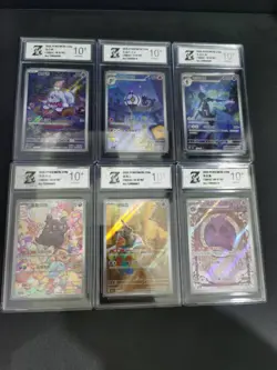 2025 6Pcs Pokemon S-Chinese IN STOCK Gem Pack Vol.3 CBB3C Exclusive Z 10 - Image 1