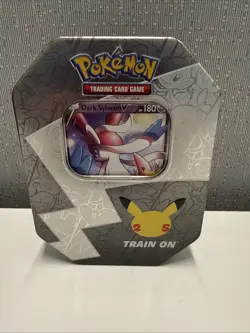 Pokemon TCG 25th Anniversary Celebrations Tin Dark Sylveon V - Image 1
