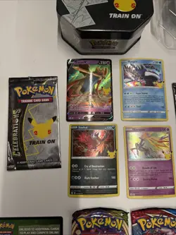 Pokemon TCG 25th Anniversary Celebrations Tin Dark Sylveon V - Image 3