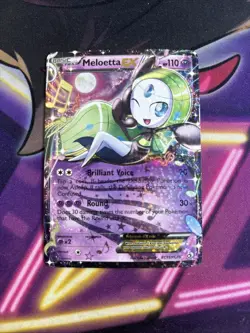 Meloetta EX Pokemon TCG Legendary Treasures RC11/RC25 MP/HP - Image 1