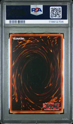 Yu-Gi-Oh! Dark Magician Quarter Century Secret Rare LC01-EN005 PSA 9 Mint - Image 2