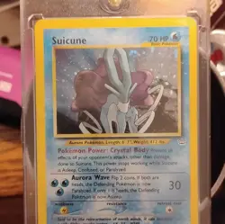 Pokemon Suicune Neo Revelation Holo Rare 14/64 HP 70 Aurora Wave 30 Card - Image 1
