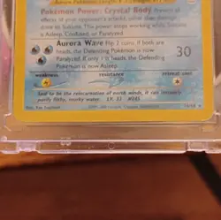 Pokemon Suicune Neo Revelation Holo Rare 14/64 HP 70 Aurora Wave 30 Card - Image 2