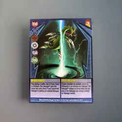 Bakugan Gundalian Invaders Wind Pebble 🔵 Blue Ability Card 35/47e - Image 1