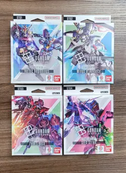 Gundam Card Game Standard edition Deck ST01/02/03/04 ENG - Image 1