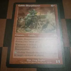Mtg Goblin Sharpshooter LP Onslaught Rare Magic Card - Image 1