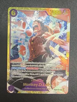 Monkey.D.Luffy EB02-061 (SEC) ONE PIECE Card The Best vol.2 English PRB02 - Image 1