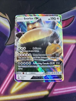 Snorlax GX - SM05 - Pokemon Sun & Moon Promo Ultra Rare Card VLP - Image 1