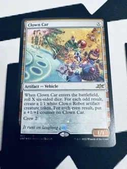 MTG Clown Car (Galaxy Foil) Foil Unfinity 472 UNF - Image 1