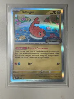 Tatsugiri - 118 (Prerelease) [Staff] 118 Sv: Scarlet & Violet Promo Cards Holo - Image 1