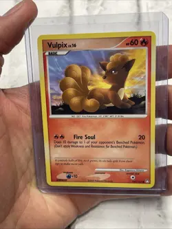 Vulpix 107/123 Mysterious Treasures Pokemon Card NM/MT 2007 Pokemon Nintendo TCG - Image 1