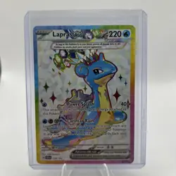 Pokemon Lapras ex 164 Sv: Scarlet & Violet Promo Holo Rare EX Card - Image 1