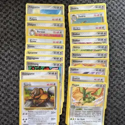 POKEMON Card Lot common to Rare cards, Star energy, excellent condition - Image 1
