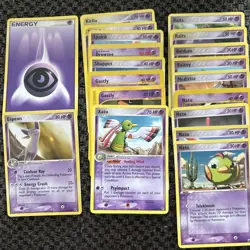 POKEMON Cards Psychic Card Lot of Common to Rare. Excellent condition to mint - Image 1