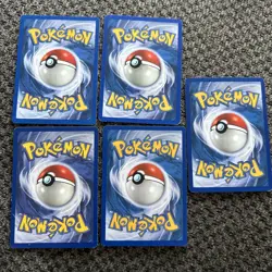 POKEMON Cards Grass Energy, 3 Holo, Rare Cards, Lightly Used To Mint Condition - Image 3