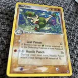 POKEMON CARDS Breloom Holo Rare Deoxys 3/107, excellent condition - Image 2