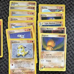 POKEMON Cards Rock Energy Common To Rare Excellent Condition Duplicates Shown - Image 1