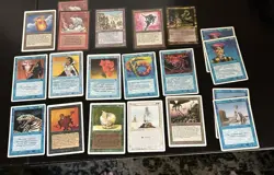 Magic the Gathering Mixed Card Lot Vintage & Classic Psychic Venom Lure Blessing - Image 2