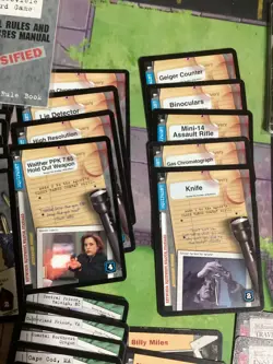 The X-Files CCG Lot of 80 Cards LP Basic & Advanced Rule book - Image 4