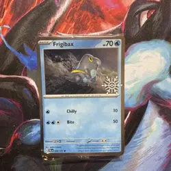 Pokemon TCG Cards Frigibax 058/193 Snowflake Stamped Promo Cosmos Holo NM-M - Image 1