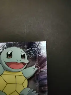 SQUIRTLE #07 - 2000 Topps Chrome Pokemon CARD - Chrome - NEAR MINT - Image 3