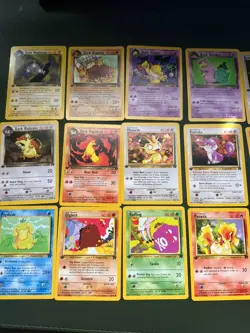 Pokemon Team Rocket 21 Card Bulk Lot LP-NM Common Uncommon WOTC Vintage - Image 4