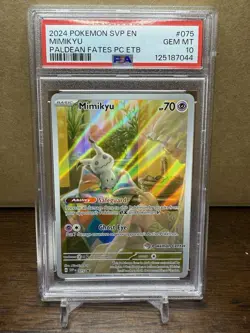 Mimikyu - 075 (Pokemon Center Exclusive) 075 Sv: Scarlet & Violet Promo Cards... - Image 1