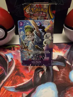 Namco Uso-Hachi ST18-001 Alternate Art Foil Character Card Premium Booster Vol.… - Image 1
