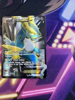 Cobalion EX 133/135 Plasma Storm Ultra Rare Full Art Holo Pokemon Card HP - Image 3