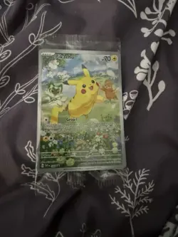 Pikachu 088 Sv: Scarlet & Violet Promo Cards Holo SEALED - Image 1