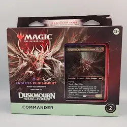NEW Magic The Gathering: Duskmourn House of Horror: Endless Punisment Commander - Image 1