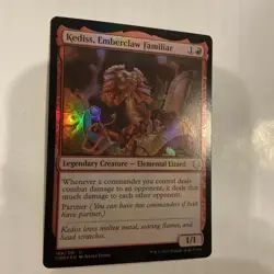 Kediss, Emberclaw Familiar Commander Legends Foil - Image 2