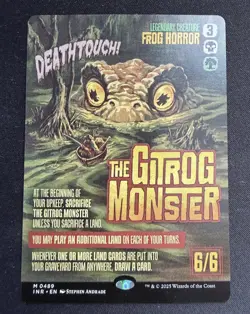 MTG The Gitrog Monster (Showcase) 489 Innistrad Remastered INR Regular NM - Image 1