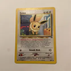 Pokemon Eevee Basic Card Lot 3 Cards 2001 2004 Nintendo TCG English - Image 1