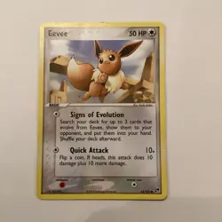 Pokemon Eevee Basic Card Lot 3 Cards 2001 2004 Nintendo TCG English - Image 2